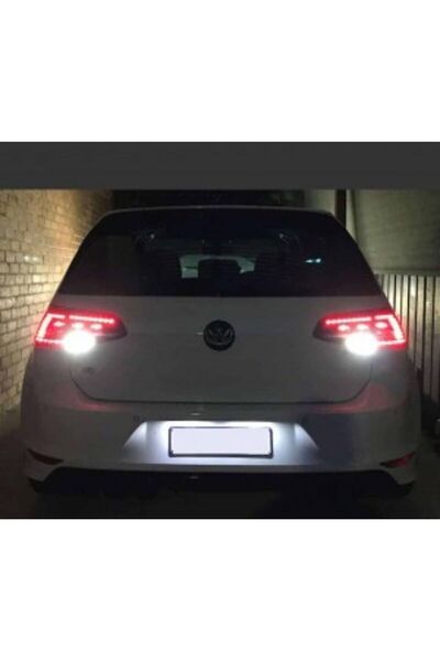 FEMEX Volkswagen Golf 7 Plaka Aydınlatma Seti Led Ampul T10 Beyaz Led
