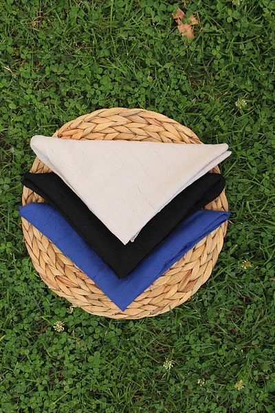 VEGA MODA Eșarfă din bambus cu textura moale - Set de 3 eșarfe hijab de culoare uni
