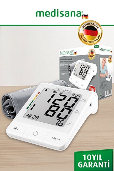 medisana Alman Tasarım Geniş Manşonlu Büyük Ekran Büyük Dijital Kol Tipi Tans...