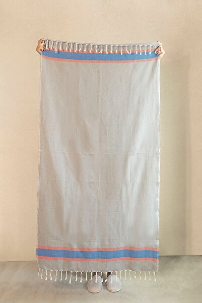 İrya Ilya 100% Cotton Peshtemal Gray 90x170