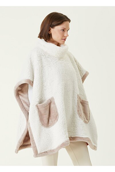 İrya Es Parla Sierra Poncho Beige Oversize
