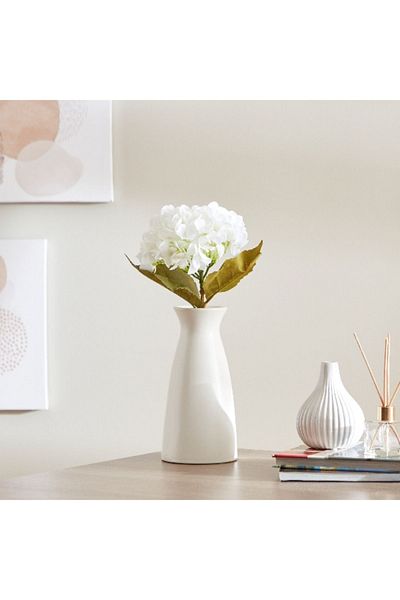Home Box Evelyn 90-Petals Hydrangea Flower Stem - 46 cm
