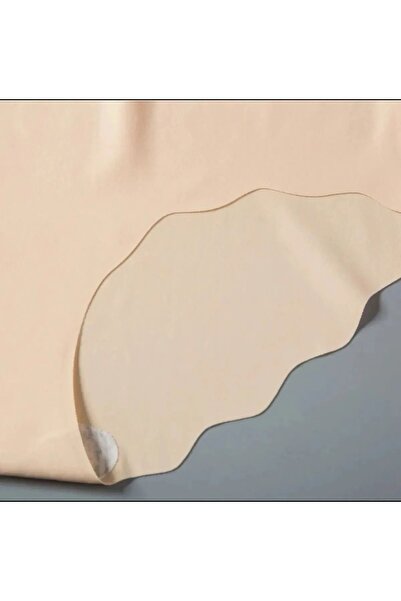 SWEETKORSE Slip cu talie înaltă, elastic, fără urme, fără sudură - transparent, elastic subțire, respirabil, culoare carne