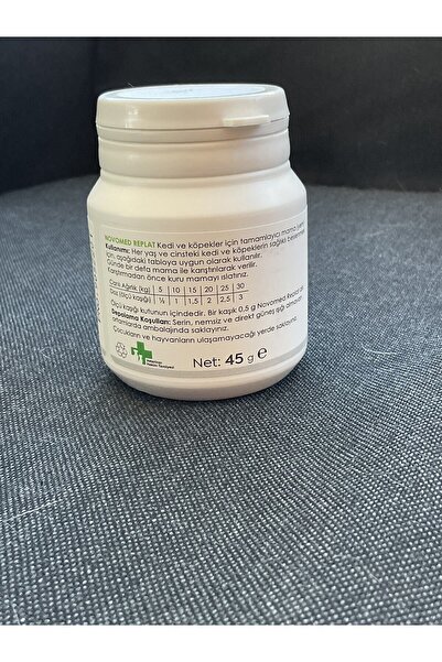 novomed Replat Ağız Ve Diş Sağlığı Tartar Önleyici Ve Azaltan Tamamlayıcı Mama -skt 07.2027-