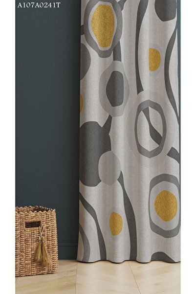 A2ZTR Dijital Baskılı Fon Perde ( Tek Kanat )