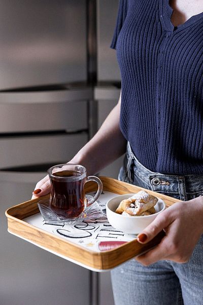 Arma House Coffee Time Presentation Tray 25x25 Cm