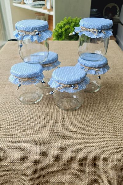 GULHANILE Jar Lid Cover Bonnet 6 Pieces
