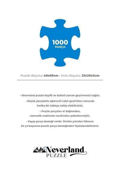 Neverland 1000 Parça Puzzle - Fire And Water (ATEŞ VE SU)