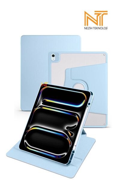 Nezih Case Apple Ipad Air 5 Ve Air 4 10.9 Inç Uyku Modlu Kalem Bölmeli Standl...