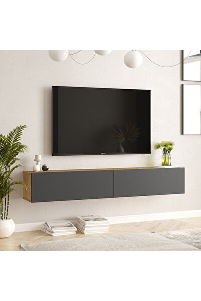 Yurudesign Future Tv Ünitesi Fr8-aa Çam-antrasit