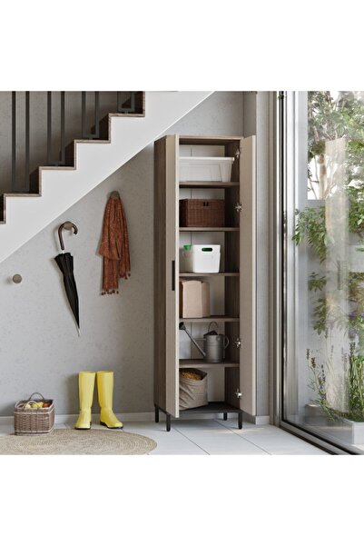 Yurudesign Vogue Çok Amaçlı Dolap Banyo,mutfak,ofis,kiler Metal Ayaklı Ve4-cv