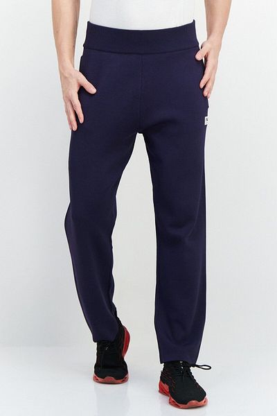 Fila Men Sportswear Fit Teramo Knitted Sweatpants, Navy Blue