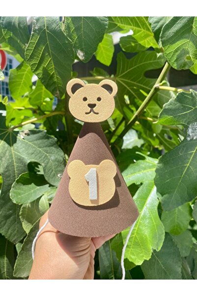 MFM Mini pălărie eva cu tematică ursuleț de 1 an