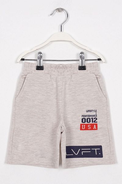 zepkids Boy Beige Capri - USA Printed