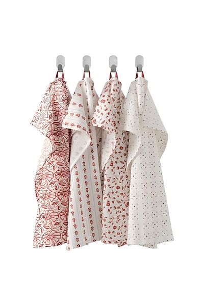 IKEA Inamarıa White-Red Drying Cloth