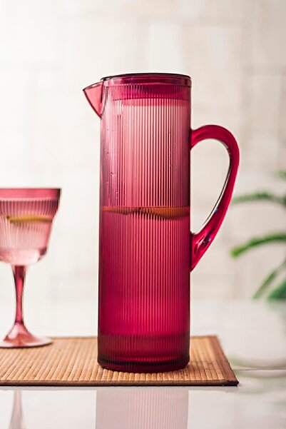 EWs Arkilik Barok 1,5 Lt Mürdüm Sürahi (BUZDOLABI KAPAK RAFINA SIĞAR)