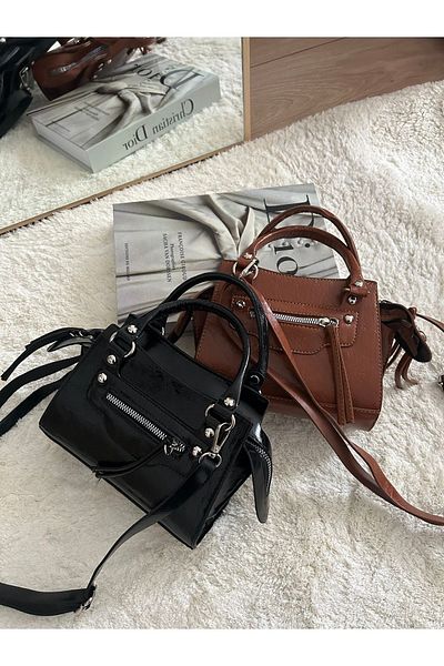 Paradise Black Mini Women's Crossbody Bag