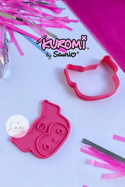 Lena Gift Store Sanrio Kuromi Cookie Sugar Mold and Dough Shaper