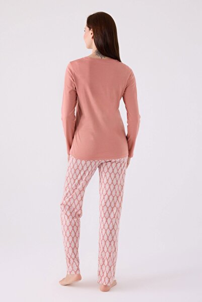 Arnetta 3071 Kadın Uzun Kol Pijama Takım