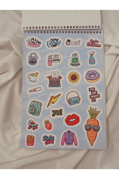 Planet Butik Girl Power Sticker Book