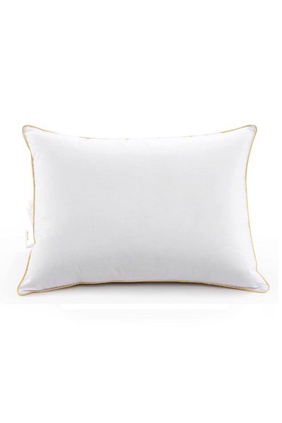 In House Microfiber Prime Hotel Pillow With Golden Line - 90x50 Cm
