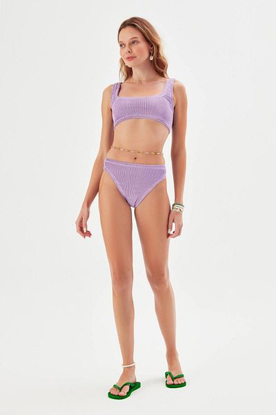Sandshaped SOFI CRINKLE BIKINI SET LAVENDER ONE SIZE