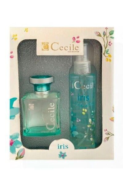 Cecile Cecıle Iris Eau De Toılette 100 Ml + Cecıle Iris B. Mist For Women 150 Ml Set