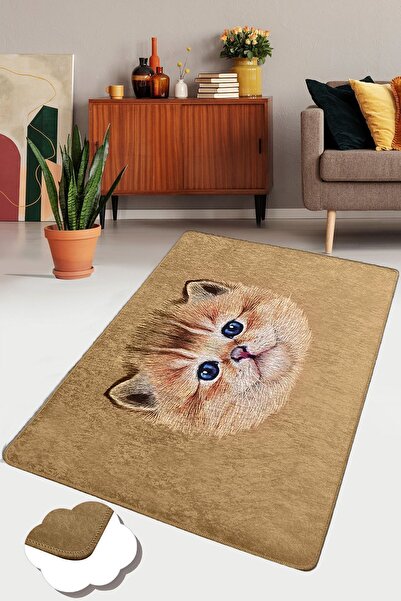 Chilai Home Bambino Dekoratif Modern Yıkanabilir Kaymaz Taban Halı Djth