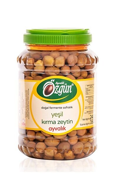 ÖZGÜN ZEYTİN & ZEYTİNYAĞI 2 Lik Pet Ayvalık Kırma Zeytin (YENİ MAHSÜL) 2024-2025