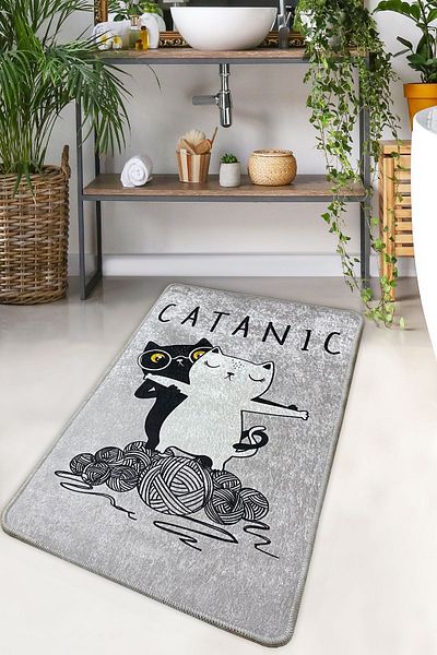 Chilai Home Μοκέτα μπάνιου Catanic 70x120 cm Djth