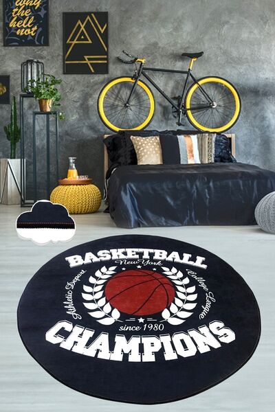 Chilai Home Champions Makinede Yıkanabilir Kaymaz Taban Leke Tutmaz Dijital Ç...