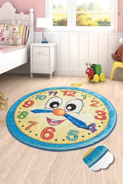 Chilai Home Watch Makinede Yıkanabilir Kaymaz Taban Leke Tutmaz Dijital Çocuk...
