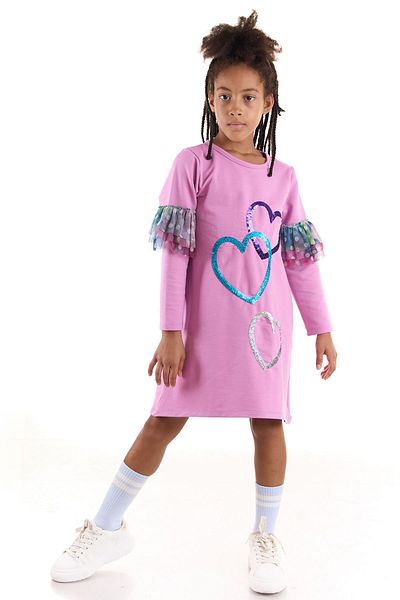 Colorinas Rochie Lina cu paiete inimioare