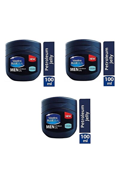 Vaseline Blueseal Vazelin Erkek 100 ml 3 Adet Men Petroleum Jelly Fresh New