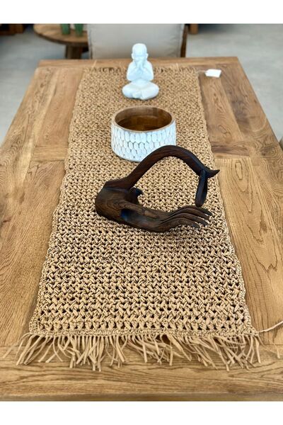 Sooboho&Soomood Sooboho Dekoratif Hasır Runner