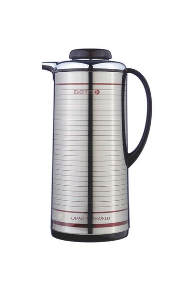 DOTS Thermo Flask, 1.6 Liters - Silver