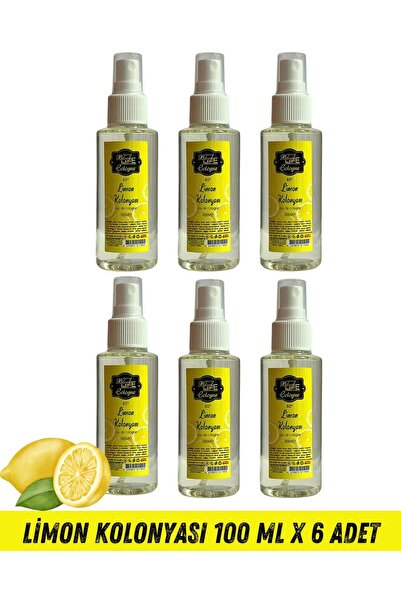 Black Life Sprey Limon Kolonyası 80° 100 ml X 6 Adet
