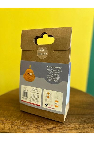 Tuva Yayıncılık Crochet Amigurumi Kit - Hello Crochet, Cute The Chicklet