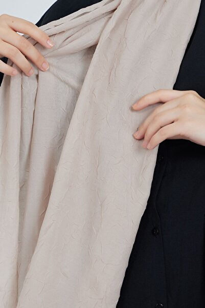 m moon scarf Şal Premium Bamboo Cashew „Dark Stone“