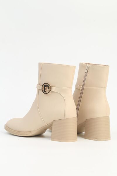 Pierre Cardin ® Bej Kadın Bot İTHAL PCI-11118