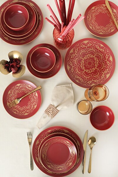 Keramika Hatırat Yemek Takımı 24 Parça 6 Kişilik 521