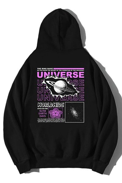 BRZ COLLECTION Hanorac unisex oversize Universe