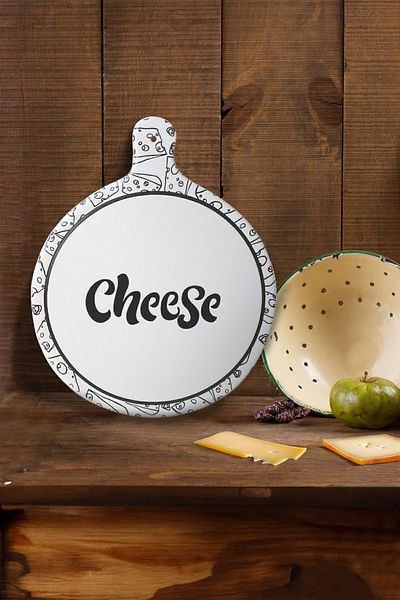 Keramika Πιάτο παρουσίασης τυριού πλάτους 26 cm - 22094
