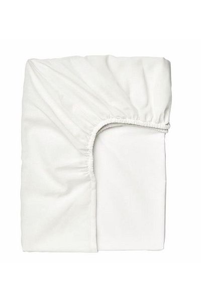 IKEA Taggvallmo Single Fitted Sheet, White