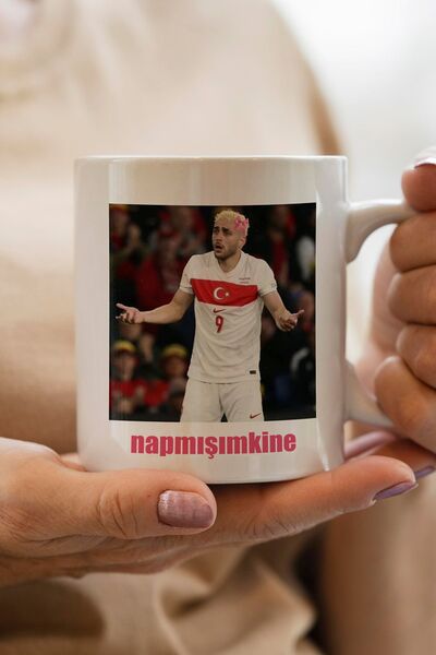 South Steel كوب Peace Alper المطبوع المميز