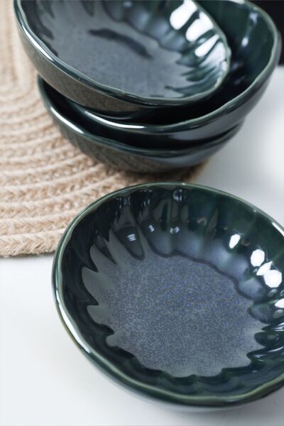 Keramika Emerald Sirius 12 Cm Set of 6 Snacks and Sauces