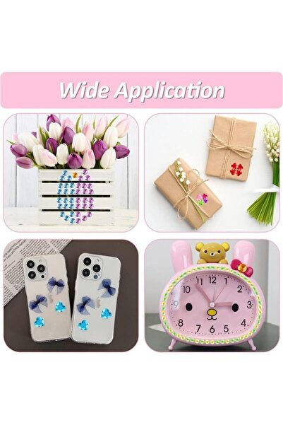 Pera İstanbul ملصق جوهرة ذاتي اللصق 100 قطعة من ملصقات جوهرة الأظافر اللامعة ...