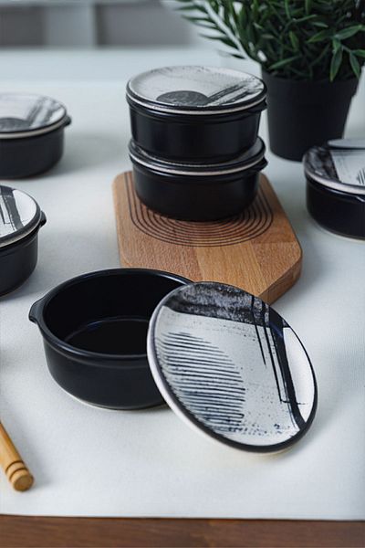 Keramika 12 Piece Shadowy Breakfast Set - 21784/83