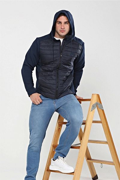 BRZ COLLECTION Ветроустойчиво мъжко яке Contrast