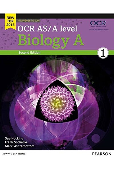 Paperbackshop كتاب الطالب OCR Asa Level Biology A 1 + Activebook